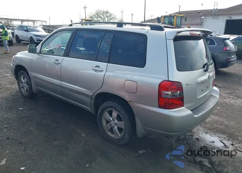 2007 Toyota Highlander from USA, damaged, VIN JTEGD21A670168804